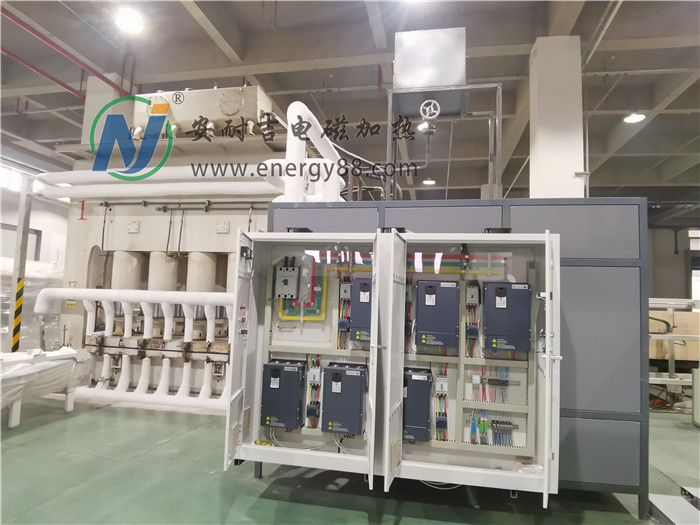 雙貼面熱壓機(jī)改造成電磁加熱導(dǎo)熱油爐的優(yōu)勢(shì)及