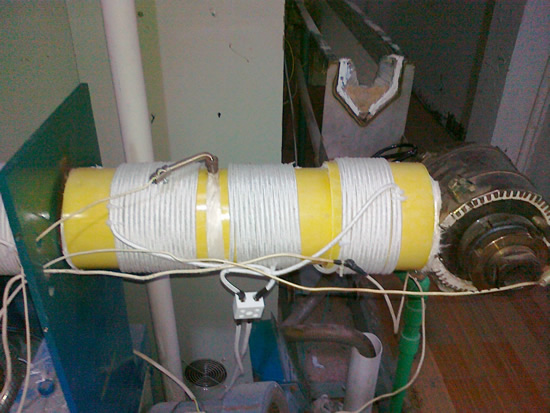 風(fēng)冷擠出機(jī)模頭改造