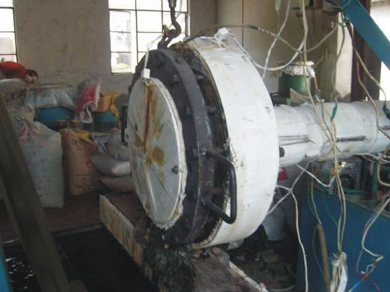 拉絲機(jī)模頭加熱改造2